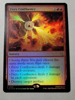 Fiery Confluence -Foil- Avatar Eternal Airbender Rare TLA TLE 165 mtg LP - Image 1