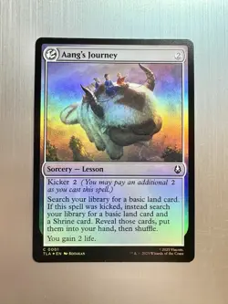 Aang’s Journey - 1 - MTG Avatar: The Last Airbender - Common - FOIL - Image 1