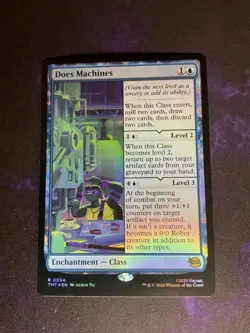 MTG * Does Machines (Foil) Teenage Mutant Ninja Turtles * 1X * NM - Image 1