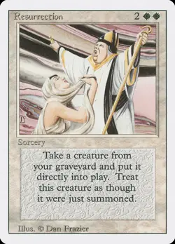 MTG Resurrection Revised 34 Regular Uncommon LP - Image 1