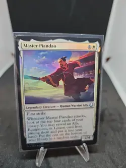 Master Piandao Avatar: The Last Airbender Foil - Image 1
