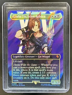 2025 Magic MTG Final Fantasy G'raha Tia Scion Reborn BL SF Commander Foil #211 - Image 1