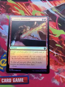 Cunning Maneuver (Foil) - Avatar - NM - Common - Instant - MTG - Image 1