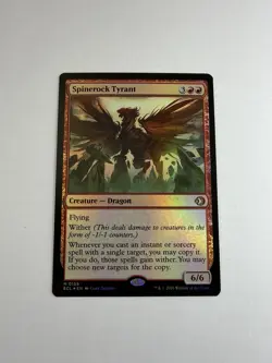 Spinerock Tyrant NM Lorwyn Eclipsed Foil Magic The Gathering Mtg Near Mint - Image 1