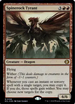 Spinerock Tyrant FOIL Lorwyn Eclipsed Magic MTG NM - Image 1