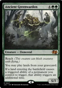 Ancient Greenwarden Foundations Jumpstart Regular NM M 0627 - Image 1