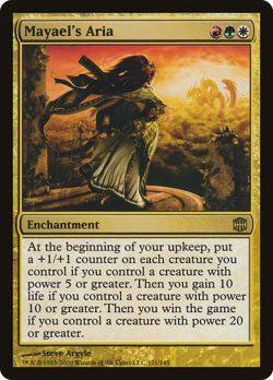 Mayael's Aria (REGULAR) x1 - MTG Alara Reborn ARB #121 - Image 1