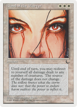 Blood of the Martyr (REGULAR) x1 - MTG Chronicles CHR #4 - Image 1