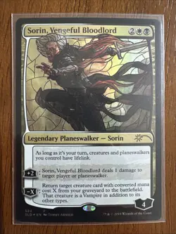 Sorin, Vengeful Bloodlord (Stained Glass) - FOIL - Secret Lair - Near Mint - MTG - Image 1