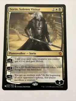 1 x Sorin, Solemn Visitor - Mystery Booster / The List - NM-Mint - MTG - Image 1