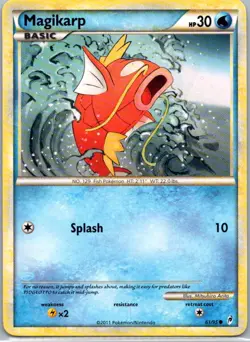 Pokemon TCG Magikarp 61/95 Call of Legends LP - Image 1