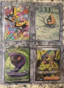 Pokemon TCG 12 card lot, Illustration Rare, Full art, Prismatic Stamped - Image 3