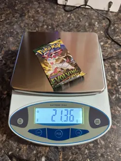 🔥Heavy 21.36🔥 Pokemon Evolving Skies Booster Pack Sealed 820650808777 - Image 1
