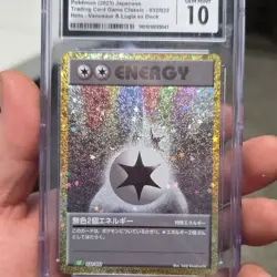 Double Colorless Energy Pokemon TCG Classic Japanese Holo CGC 10 032/032 2023 - Image 2