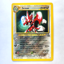Scizor 33 Pokemon TCG Black Star Promo NM Vintage 2001 - Image 2