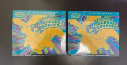 Pokemon TCG Mega Evolution Ascended Heroes ETB Lot x2 Sealed Pokemon - Image 1