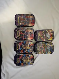 POKEMON TCG MEGA EVOLUTION Mini Tins *Lot of 6* NEW SEALED - Image 1