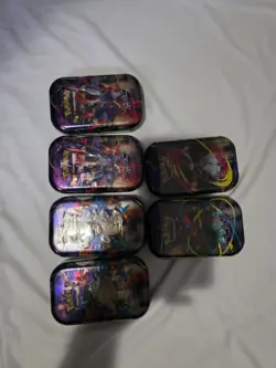 POKEMON TCG MEGA EVOLUTION Mini Tins *Lot of 6* NEW SEALED - Image 3