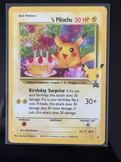Pokemon ______'s Pikachu Promo 24/53 Holo celebrations - Image 1