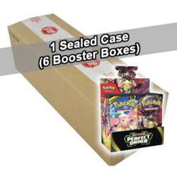 Pokemon TCG ME03 Mega Evolution Perfect Order 6 Box Booster Case Sealed PREORDER - Image 1