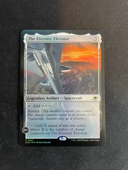 The Eternity Elevator Edge of Eternities Foil MTG Card - Image 1
