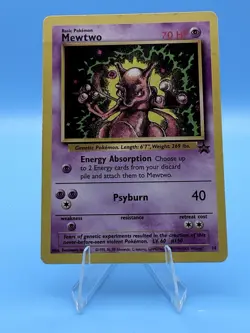 Mewtwo #14 - WotC Black Star Movie Promo - Pokemon TCG - 1999 English Pokemon - Image 1
