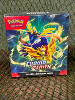 *$*LAST ONE! **SEALED** CROWN ZENITH Booster Bundle ~ Pokemon TCG ~ 6 Packs! - Image 1