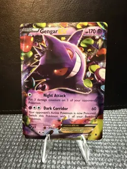 Pokemon TCG Gengar EX 34/119 Phantom Forces Ultra Rare LP/MP - Image 1