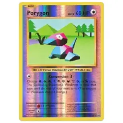 Porygon - 71/108 - Reverse Holo - Pokemon Trading Card game - LM - Image 1