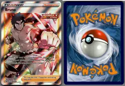 2021 Pokemon, Battle Styles, #158/163 Bruno, Full Art Holo Ultra Rare - Image 1