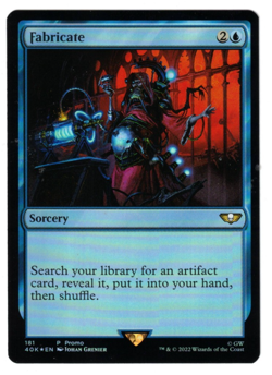 MTG FABRICATE FOIL LAUNCH PARTY PROMO WAHAMMER 40,000 More Cards in my Store - Image 1