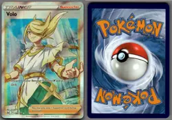 2022 Pokemon, Lost Origin, #196/196 Volo, Full Art Holo Ultra Rare - Image 1