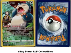 2022 Pokemon, Lost Origin Trainer Gallery, #TG10/TG30 Snorlax, Holo Rare - Image 1