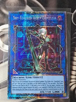 Yugioh Sky Striker Ace Camellia Starlight Rare Near Mint - Image 1