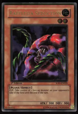 Rafflesia Seduction (UTR) SOD-EN020 Ultimate Rare 1st Edition Yu-Gi-Oh - Image 1
