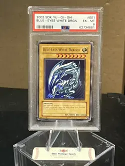 2002 Yu-Gi-Oh! Blue-Eyes White Dragon SDK-001 Starter Deck: Kaiba Unlimited - Image 1