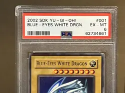 2002 Yu-Gi-Oh! Blue-Eyes White Dragon SDK-001 Starter Deck: Kaiba Unlimited - Image 2