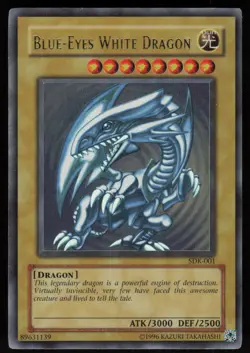 Blue-Eyes White Dragon SDK-001 Ultra Rare Yu-Gi-Oh - Image 1