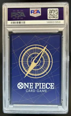 2025 One Piece Bandai Card Games Fest Monkey.D.Luffy Rare #OP07-073 PSA 10 - Image 2