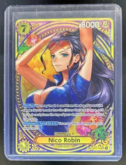 2026 One Piece Heroines Edition Nico Robin Super Rare Alt Art #EB03-055 - Image 1
