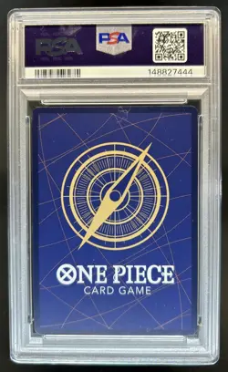 2025 One Piece Portgas D. Ace Secret Rare Wanted Alt Art #OP13-119 PSA 10 - Image 2
