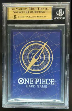 2022-23 One Piece Promos Monkey.D.Luffy Gift 2023 #P-001 BGS 9.5 GEM MINT - Image 2