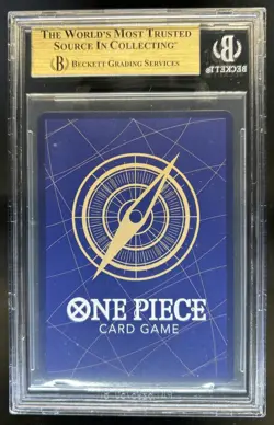2025 One Piece OP10 Sanji Super Rare Battle Winner PRISTINE #OP10-005 BGS 10 - Image 2