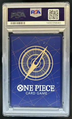 2025 One Piece Monkey D. Luffy Secret Rare Alt Art #OP13-118 PSA 10 - Image 2