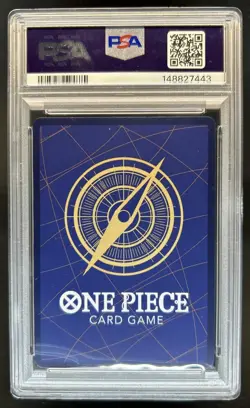 2025 One Piece Portgas D. Ace Secret Rare Wanted Alt Art #OP13-119 PSA 10 - Image 2
