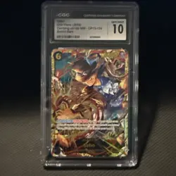 2025 ONE PIECE CCG SABO SECRET RARE OP13-120 CGC 10 - Image 1