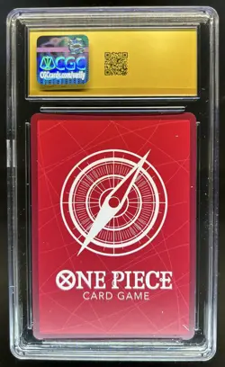 2025 One Piece Portgas D. Ace Leader Alt Art #OP13-002 CGC 10 - Image 2