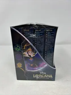 Disney Lorcana 8 Starter Deck Case box Rise of the Floodborn FACTORY SEALED A4 - Image 4
