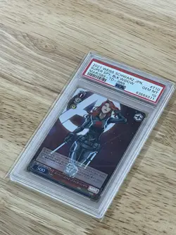 2021 Marvel Weiss Schwarz JPN. Black Widow #T10 MAR/S89-TD-RRR PSA 10 GEM MT - Image 2
