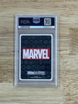 2021 Marvel Weiss Schwarz JPN. Black Widow #T10 MAR/S89-TD-RRR PSA 10 GEM MT - Image 3